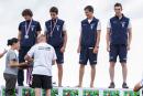 Podio slalom men